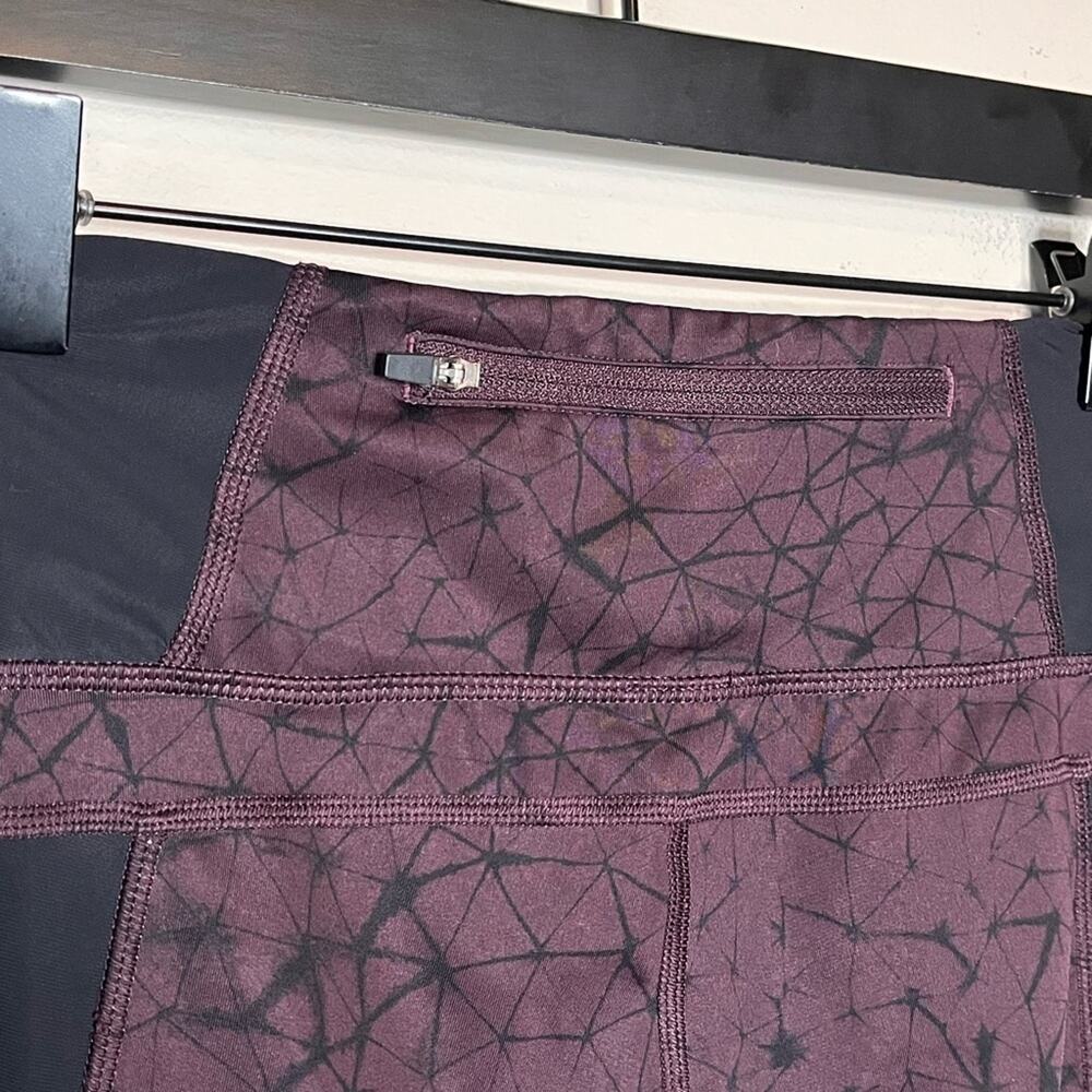 LULULEMON Trail Bound 7/8 Tight *Full-On Luxtreme
Star Crushed Black Cherry sz 4 - Picture 5 of 7